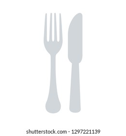 Fork and knife vector