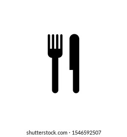Fork And Knife Vector Icon 