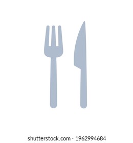 Fork and knife.Vector illustration that is easy to edit.