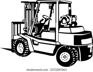 Fork Life logo, Forklift Construction
