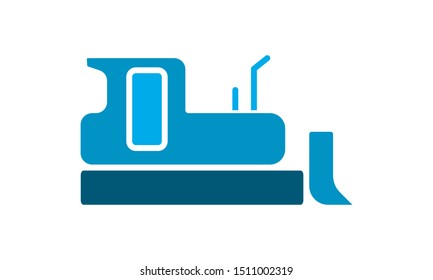 Fork Lift vector icon used for website.