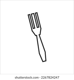 nuevo icono del vector de línea de bifurcación