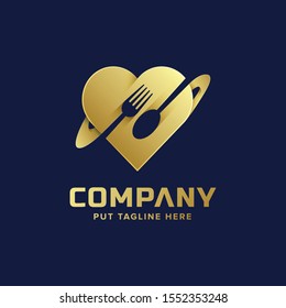 fork logo template for company
