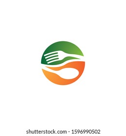 Fork logo template vector icon design