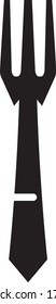 Fork logo with Tie element