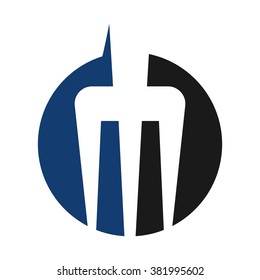fork logo vector.