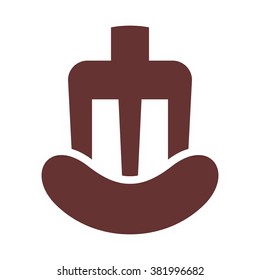 fork logo vector.