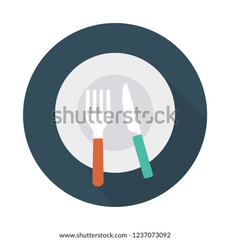 fork   plate   knife  