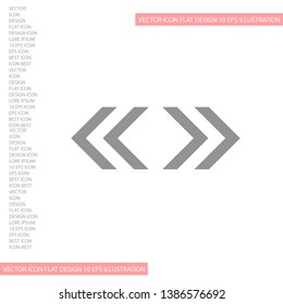 fork in the road icon . Lorem Ipsum Illustration design