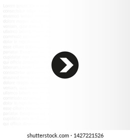 fork in the road icon . Lorem Ipsum Illustration design