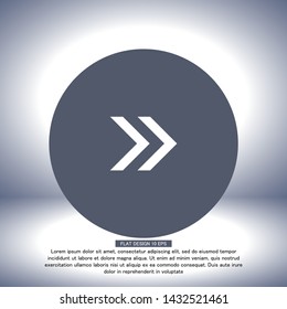 fork in the road icon . Lorem Ipsum Illustration design
