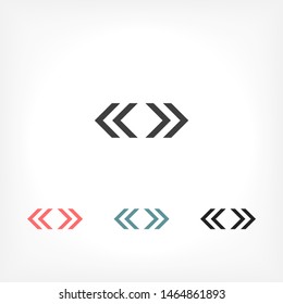 fork in the road icon . Lorem Ipsum Illustration design