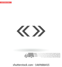 fork in the road icon . Lorem Ipsum Illustration design