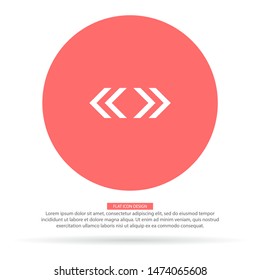 fork in the road icon . Lorem Ipsum Illustration design