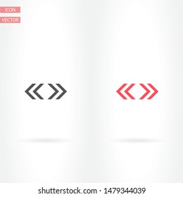 fork in the road icon . Lorem Ipsum Illustration design