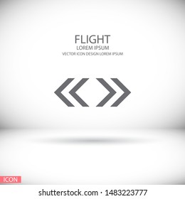 fork in the road icon . Lorem Ipsum Illustration design