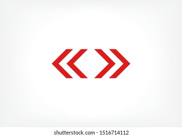 fork in the road icon . Lorem Ipsum Illustration design