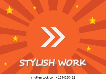 fork in the road icon . Lorem Ipsum Illustration design