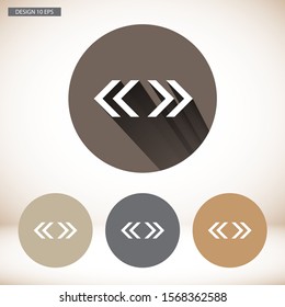 fork in the road icon . Lorem Ipsum Illustration design