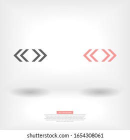 fork in the road icon . Lorem Ipsum Illustration design