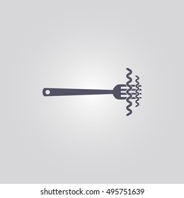 fork sign. icon design