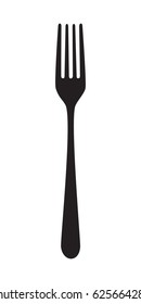 Fork silhouette