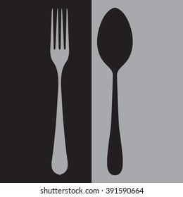 fork and spoon 
