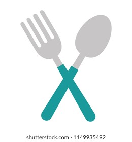 fork and spoon cutlery