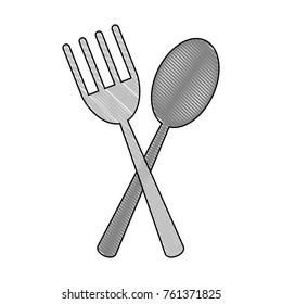 Fork and spoon cutlery