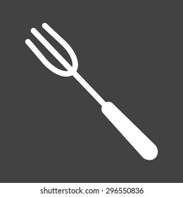 Fork, spoon, cuttlery icon vector image. Can also be used for eatables, food and drinks. Suitable for use on web apps, mobile apps and print media