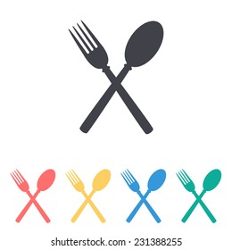 fork and spoon icon