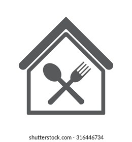 fork and spoon icon 