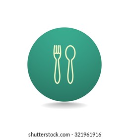 fork spoon icon