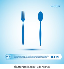 fork and spoon icon