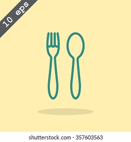 fork spoon icon
