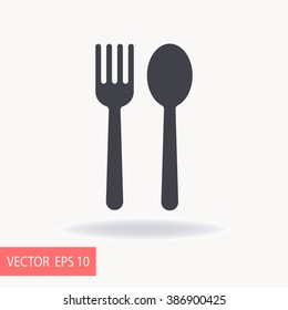 fork and spoon icon