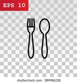fork spoon icon