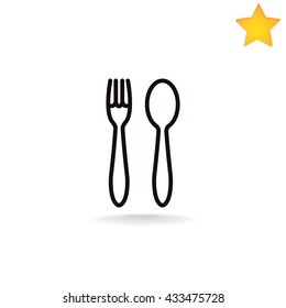 Fork Spoon Icon