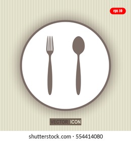 fork and spoon icon