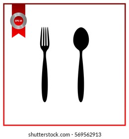 fork and spoon icon