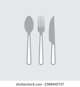 fork spoon icon vector element design template web, food logo, Free and Best choice