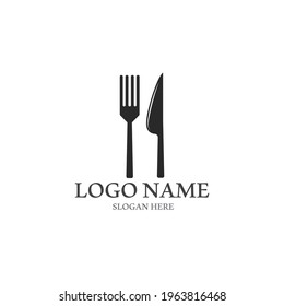 fork and spoon icon vector illustration template design