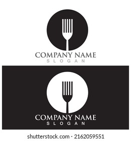 fork and spoon icon vector illustration template design