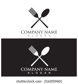fork and spoon icon vector illustration template design