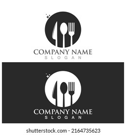 fork and spoon icon vector illustration template design