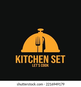 fork and spoon kithcen set icon vector illustration template design