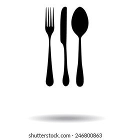 fork spoon knife