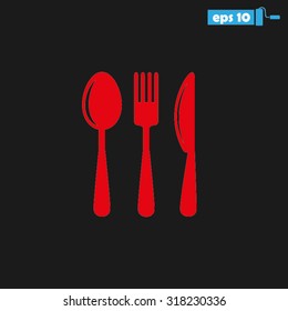 fork spoon knife
