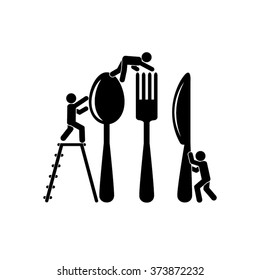 fork spoon knife