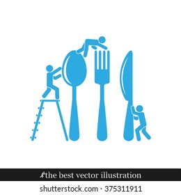 fork spoon knife